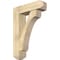 Ekena Millwork Legacy Craftsman Rough Sawn Bracket w/ Offset Brace, Douglas Fir, 8"W x 28"D x 40"H BKT0806X28X40LEC04RDF - alternate 1